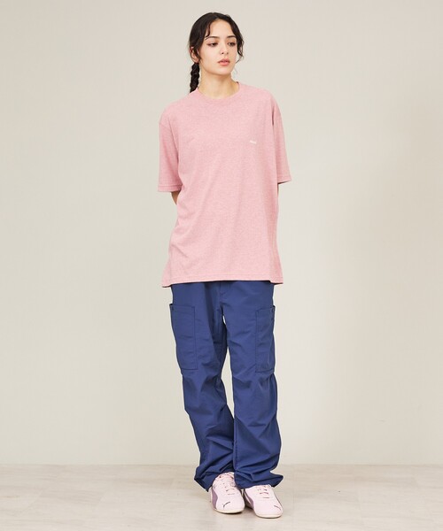 NANGA(ナンガ)の「【NANGA/ナンガ 】DRY MIX PIVOT SLEEVE TEE/ ロゴプリント Tシャツ/ユニセックス/1M145A(Tシャツ/カットソー・メンズ・レッド系その他/ブラック/ホワイト・XL/L/M)」の4枚目の写真