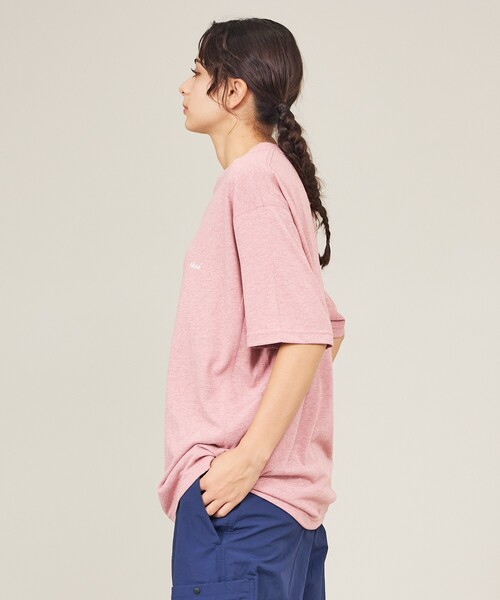 NANGA(ナンガ)の「【NANGA/ナンガ 】DRY MIX PIVOT SLEEVE TEE/ ロゴプリント Tシャツ/ユニセックス/1M145A(Tシャツ/カットソー・メンズ・レッド系その他/ブラック/ホワイト・XL/L/M)」の6枚目の写真