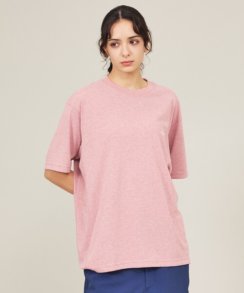 NANGA(ナンガ)の「【NANGA/ナンガ 】DRY MIX PIVOT SLEEVE TEE/ ロゴプリント Tシャツ/ユニセックス/1M145A(Tシャツ/カットソー・メンズ・レッド系その他/ブラック/ホワイト・XL/L/M)」の7枚目の写真