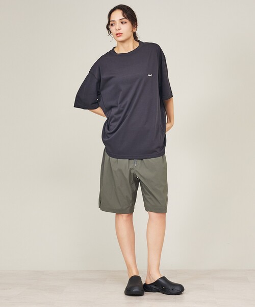 NANGA(ナンガ)の「【NANGA/ナンガ 】DRY MIX PIVOT SLEEVE TEE/ ロゴプリント Tシャツ/ユニセックス/1M145A(Tシャツ/カットソー・メンズ・レッド系その他/ブラック/ホワイト・XL/L/M)」の12枚目の写真