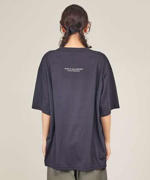 NANGA(ナンガ)の「【NANGA/ナンガ 】DRY MIX PIVOT SLEEVE TEE/ ロゴプリント Tシャツ/ユニセックス/1M145A(Tシャツ/カットソー・メンズ・レッド系その他/ブラック/ホワイト・XL/L/M)」の13枚目の写真