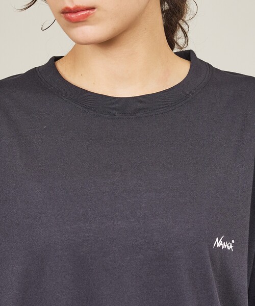 NANGA(ナンガ)の「【NANGA/ナンガ 】DRY MIX PIVOT SLEEVE TEE/ ロゴプリント Tシャツ/ユニセックス/1M145A(Tシャツ/カットソー・メンズ・レッド系その他/ブラック/ホワイト・XL/L/M)」の14枚目の写真