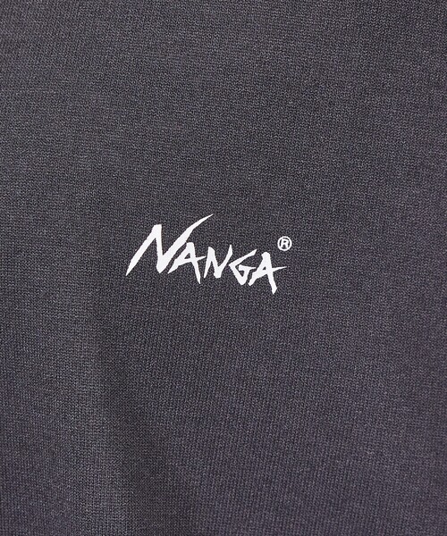 NANGA(ナンガ)の「【NANGA/ナンガ 】DRY MIX PIVOT SLEEVE TEE/ ロゴプリント Tシャツ/ユニセックス/1M145A(Tシャツ/カットソー・メンズ・レッド系その他/ブラック/ホワイト・XL/L/M)」の16枚目の写真