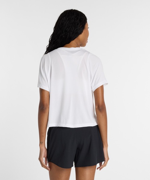 NEW BALANCE(ニューバランス)の「インフィニティプロペルTシャツ(Tシャツ/カットソー・レディース・ホワイト/ブラック・MEDIUM/LARGE/SMALL)」の12枚目の写真
