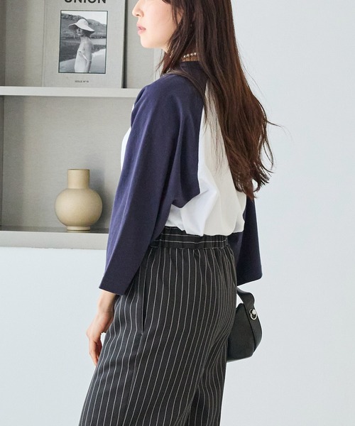 SCREEN STARS（スクリーンスターズ）の「【SCREENSTARS】ラグラン Tシャツ（Tシャツ/カットソー・レディース・ブラック/ネイビー・S/L/M）」の17枚目の写真