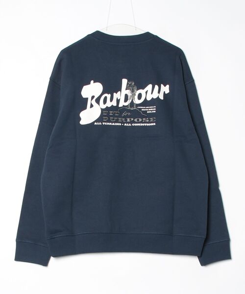 Barbour(バブアー)の「Blythe クルーネック スウェット(スウェット・メンズ・ネイビー/ベージュ・MEDIUM/X-SMALL/SMALL)」の21枚目の写真