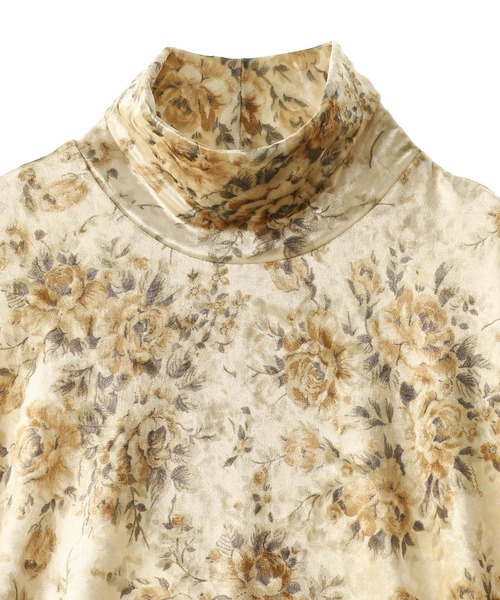 GANNI（ガニー）の「Printed Velour Jersey Turtlene T4356（Tシャツ/カットソー・メンズ・マルチ・36）」の6枚目の写真