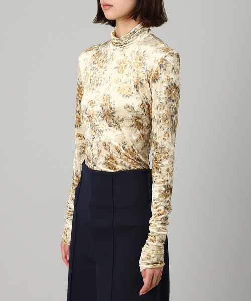 GANNI（ガニー）の「Printed Velour Jersey Turtlene T4356（Tシャツ/カットソー・メンズ・マルチ・36）」の10枚目の写真