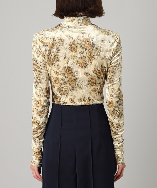GANNI（ガニー）の「Printed Velour Jersey Turtlene T4356（Tシャツ/カットソー・メンズ・マルチ・36）」の8枚目の写真