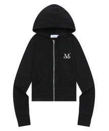 A'GEM/9 × .kom 『MUCENT/ムセント』 LIGHT UP CROP HOOD ZIP-UP