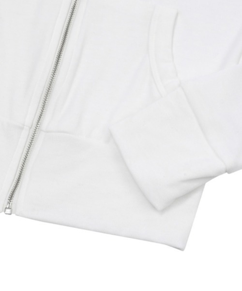 MUCENT(ムセント)の「A'GEM/9 × .kom 『MUCENT/ムセント』 LIGHT UP CROP HOOD ZIP-UP/ライトアップクロップジップアップパーカー(パーカー・レディース・ブラック/グレー/ホワイト・FREE)」の20枚目の写真
