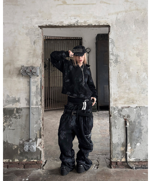 ROARINGRAD（ロアリングラド）の「W.ダーティポロスウェットシャツ ブラック（スウェット・レディース・その他・MEDIUM/LARGE）」の2枚目の写真