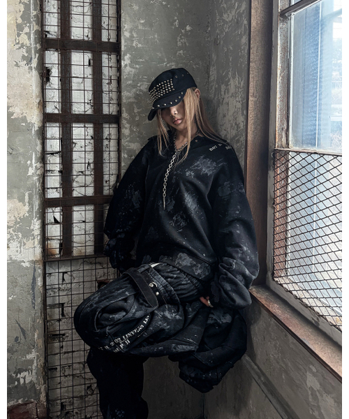 ROARINGRAD（ロアリングラド）の「W.ダーティポロスウェットシャツ ブラック（スウェット・レディース・その他・MEDIUM/LARGE）」の3枚目の写真