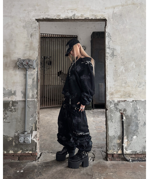 ROARINGRAD（ロアリングラド）の「W.ダーティポロスウェットシャツ ブラック（スウェット・レディース・その他・MEDIUM/LARGE）」の4枚目の写真