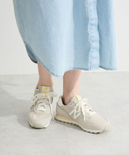 Green　Parks（グリーンパークス）の「●NEW BALANCE 373（スニーカー・レディース・ピンク/ライトグレー・23.5cm/24.5cm）」の10枚目の写真