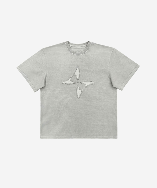 BLR(ビーエルアール)の「Low-Cut Patch Logo T-Shirt Grey(Tシャツ/カットソー・メンズ・その他・SMALL/MEDIUM/LARGE)」の3枚目の写真