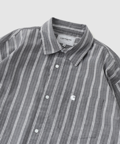 Carhartt WIP(カーハートダブリューアイピー)の「CARHARTT WIP / カーハート ダブリューアイピー L/S BEALE SHIRT(シャツ/ブラウス・メンズ・ブラック・MEDIUM/SMALL)」の3枚目の写真