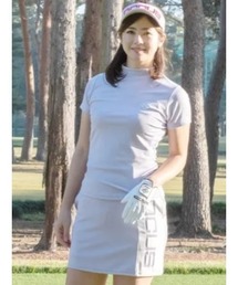 DOCUS（ドゥーカス）の「【DOCUS】(ドゥーカス)レディース サイドビッグロゴ ストレッチスカート（ゴルフグッズ）」