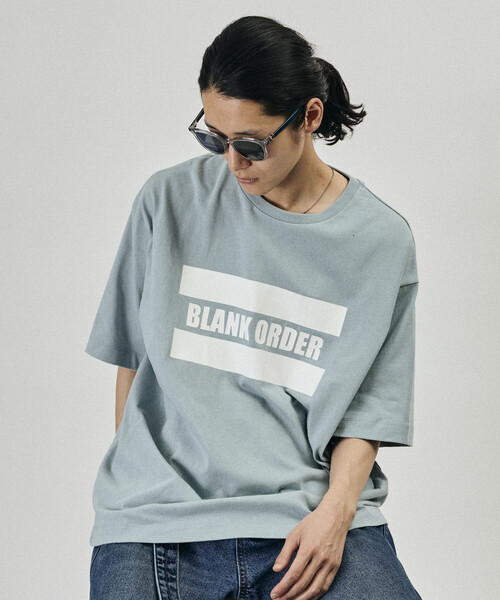 Firsthand(ファーストハンド)の「Firsthand/ファーストハンド 6オンス フロントロゴプリント クルーネックTシャツ / バックプリントTシャツ PRINT BURGER(Tシャツ/カットソー・メンズ・ホワイト/ブルーグレー/ブラック/グレー/チャコールグレー・MEDIUM/LARGE)」の5枚目の写真