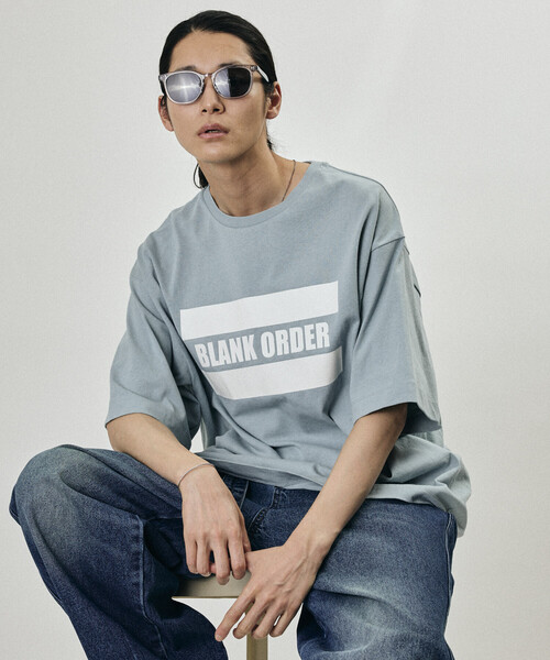 Firsthand(ファーストハンド)の「Firsthand/ファーストハンド 6オンス フロントロゴプリント クルーネックTシャツ / バックプリントTシャツ PRINT BURGER(Tシャツ/カットソー・メンズ・ホワイト/ブルーグレー/ブラック/グレー/チャコールグレー・MEDIUM/LARGE)」の6枚目の写真