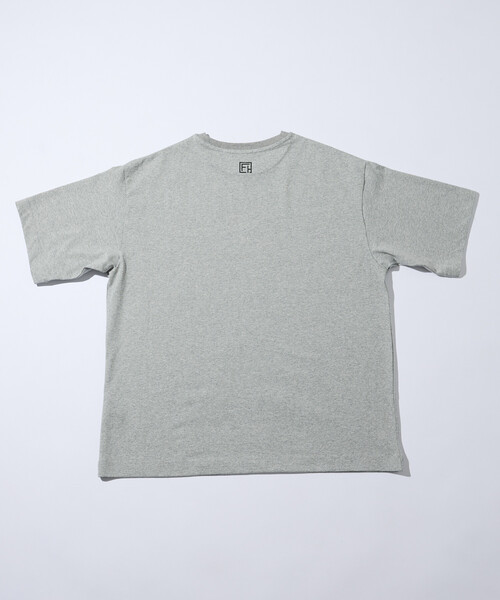 Firsthand(ファーストハンド)の「Firsthand/ファーストハンド 6オンス フロントロゴプリント クルーネックTシャツ / バックプリントTシャツ PRINT BURGER(Tシャツ/カットソー・メンズ・ホワイト/ブルーグレー/ブラック/グレー/チャコールグレー・MEDIUM/LARGE)」の14枚目の写真