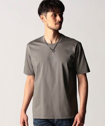 メタルジェルロゴ半袖Tシャツ