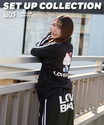 sanrio（サンリオ）の「LOVEBOAT×KITTY トラックジャケット（ナイロンジャケット）」