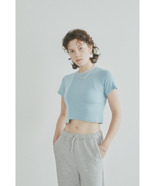 Muel Chic（ミュエルシック）の「Ease CS  イーズカットソー（Tシャツ/カットソー・レディース・スカイブルー/ピンク/ブラック/ホワイト・FREE）」の11枚目の写真