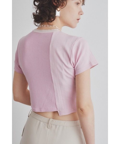 Muel Chic（ミュエルシック）の「Ease CS  イーズカットソー（Tシャツ/カットソー・レディース・スカイブルー/ピンク/ブラック/ホワイト・FREE）」の15枚目の写真