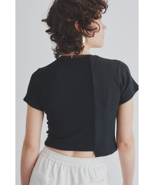 Muel Chic（ミュエルシック）の「Ease CS  イーズカットソー（Tシャツ/カットソー・レディース・スカイブルー/ピンク/ブラック/ホワイト・FREE）」の17枚目の写真