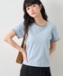 NOGLE（ノグル）の「【NOGLE/ノグル】スカラップステッチ半袖Tシャツ（Tシャツ/カットソー・FREE）」