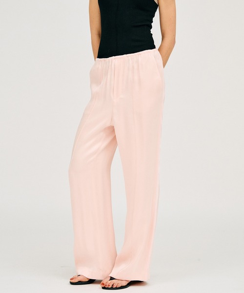 PRANK PROJECT（プランクプロジェクト）の「【2026Summer Pre-Order】サテンフレアパンツ / Satin Flare Pants（その他パンツ・レディース・ホワイト/ピンク/ブラック・36/38）」の15枚目の写真