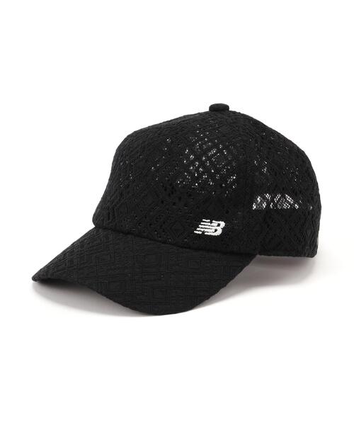 New Balance Golf(ニューバランスゴルフ)の「【new balance golf】LACE SIX PANELS CAP(キャップ・レディース・ホワイト/ブラック・FREE)」の4枚目の写真