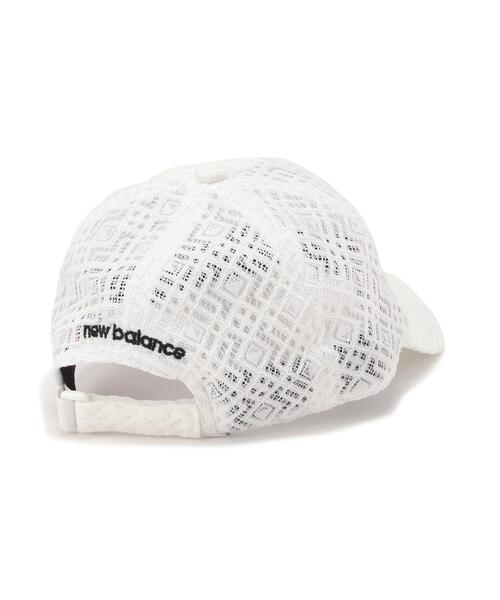 New Balance Golf(ニューバランスゴルフ)の「【new balance golf】LACE SIX PANELS CAP(キャップ・レディース・ホワイト/ブラック・FREE)」の8枚目の写真