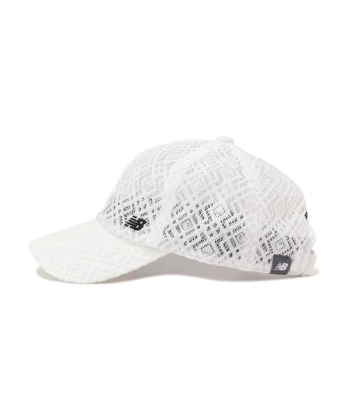 New Balance Golf(ニューバランスゴルフ)の「【new balance golf】LACE SIX PANELS CAP(キャップ・レディース・ホワイト/ブラック・FREE)」の9枚目の写真