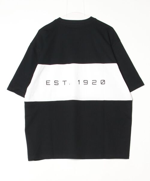 NEW ERA(ニューエラ)の「ニューエラ PA SS OS PF TEE PANEL BLK(Tシャツ/カットソー・メンズ・ブラック・M/LL)」の2枚目の写真