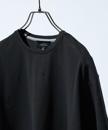 シュリンク天竺 クルーネック半袖Tシャツ