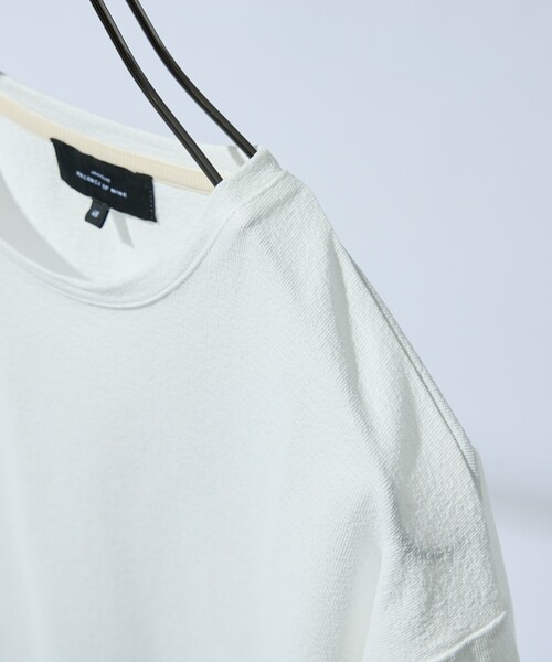 ABAHOUSE（アバハウス）の「シュリンク天竺 クルーネック半袖Tシャツ（Tシャツ/カットソー・メンズ・ホワイト/ブラック/グレイッシュブルー・50/48/46/44）」の17枚目の写真