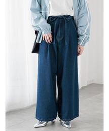 Te chichi TERRASSE（テチチテラス）の「デニムパンツ（デニムパンツ）」
