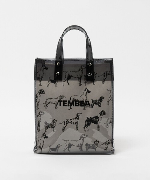 TEMBEA(テンベア)の「【別注】<TEMBEA>PVC トートバッグ S(トートバッグ・レディース・ブラック/ホワイト・FREE)」の1枚目の写真