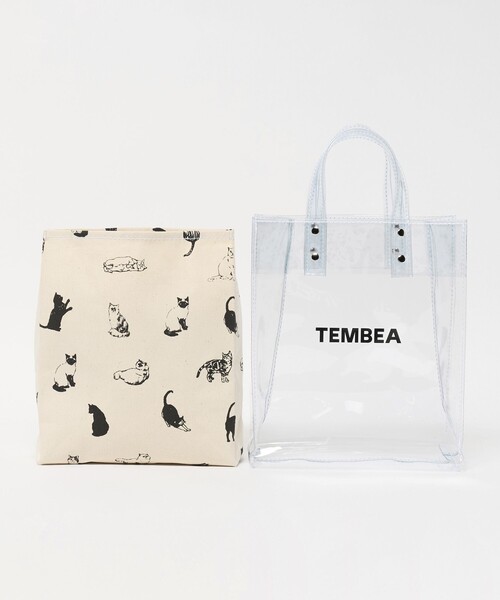 TEMBEA(テンベア)の「【別注】<TEMBEA>PVC トートバッグ S(トートバッグ・レディース・ブラック/ホワイト・FREE)」の18枚目の写真