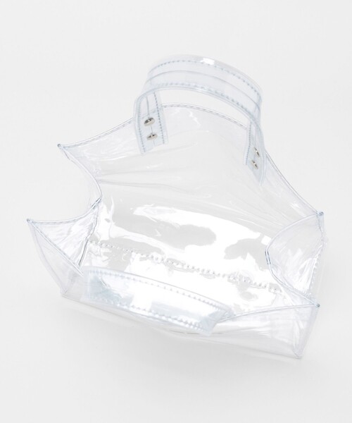 TEMBEA(テンベア)の「【別注】<TEMBEA>PVC トートバッグ S(トートバッグ・レディース・ブラック/ホワイト・FREE)」の19枚目の写真