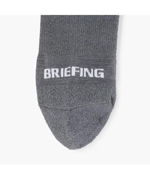 BRIEFING(ブリーフィング)の「【BRIEFING GOLF/ブリーフィングゴルフ】WASHI SHORT SOCKS(ソックス/靴下・メンズ・ホワイト/ブラック/グレー・S/M/L)」の17枚目の写真