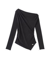 ポローラ　トップス polaura｜ポローラのトップス（ブラック/黒色系）通販 - ZOZOTOWN