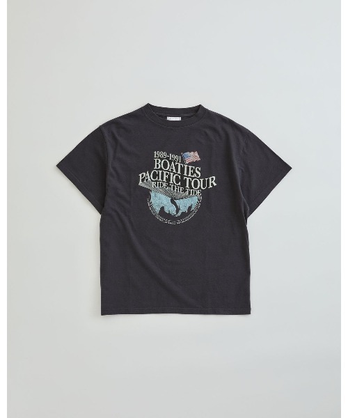 THE SHINZONE（ザ　シンゾーン）の「BOATIES TOUR TEE 26MMSCU08（Tシャツ/カットソー・レディース・ホワイト/グレー/ブルー・FREE）」の3枚目の写真