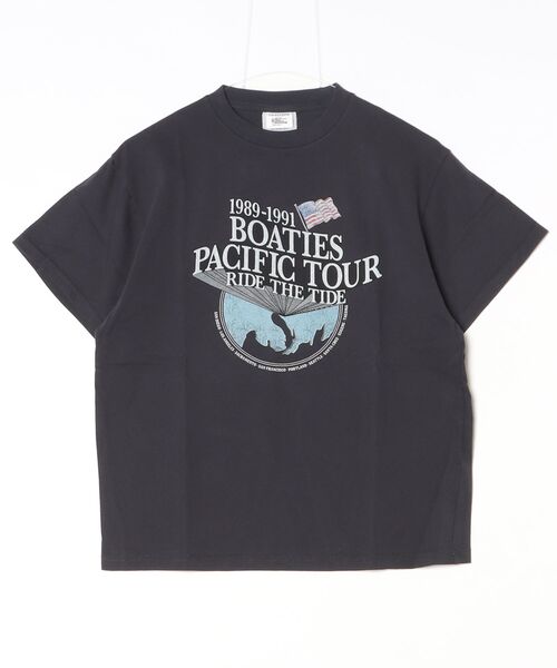 THE SHINZONE（ザ　シンゾーン）の「BOATIES TOUR TEE 26MMSCU08（Tシャツ/カットソー・レディース・ホワイト/グレー/ブルー・FREE）」の6枚目の写真