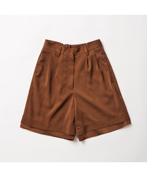 COMMON+HAUS(コモンハウス)の「レイヤード風ショートパンツ(その他パンツ・レディース・ブラック/ベージュ/ブラウン・S/M/L)」の22枚目の写真