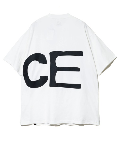 go slow caravan(ゴースローキャラバン)の「USA/C PEACE びっくり BIG TEE(Tシャツ/カットソー・メンズ・ホワイト/ブラック・X-LARGE)」の9枚目の写真