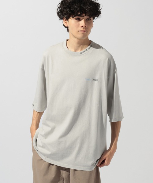 niko and...(ニコアンド)の「ポイントステッチ刺繍Tシャツ(Tシャツ/カットソー・メンズ・ブラック/ブルー/オレンジ/サンドグレー・LARGE/MEDIUM)」の11枚目の写真