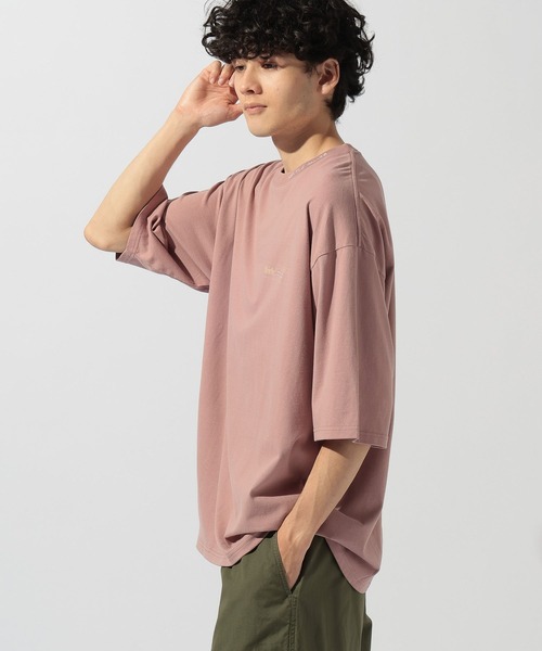 niko and...(ニコアンド)の「ポイントステッチ刺繍Tシャツ(Tシャツ/カットソー・メンズ・ブラック/ブルー/オレンジ/サンドグレー・LARGE/MEDIUM)」の20枚目の写真